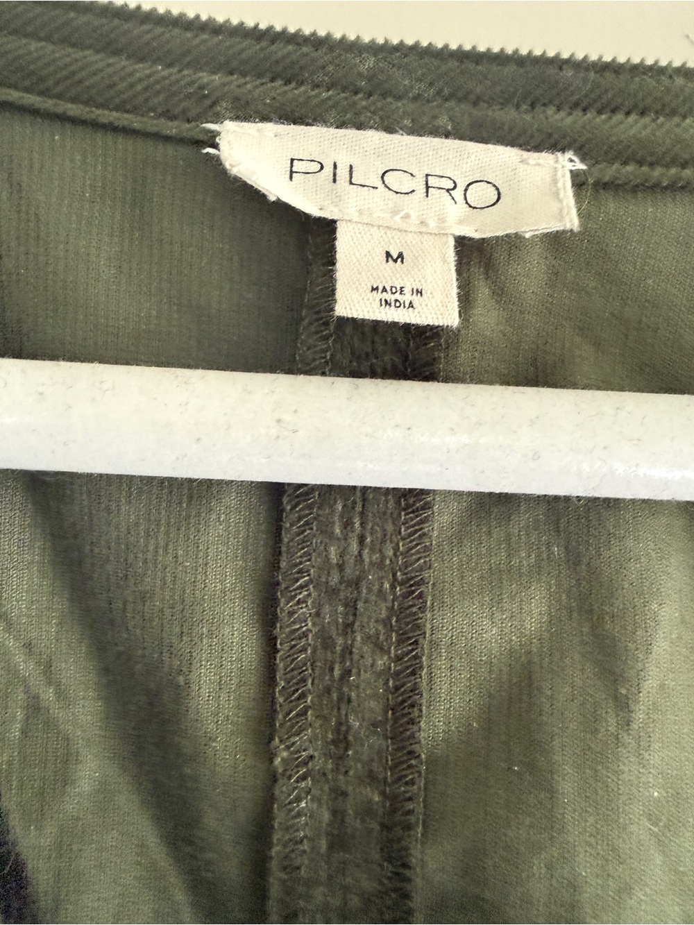 Anthropologie Forest Green Puff-Sleeve Mini Dress - Picture 3 of 3